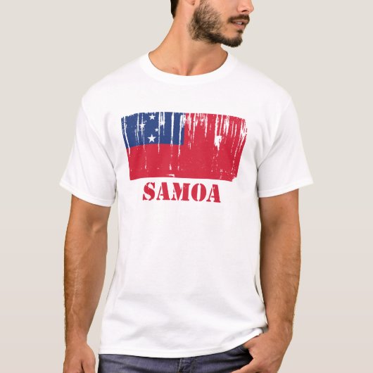 Samoa Flag T-shirt (Voorkant)