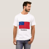 Samoa Flag T-shirt (Voorkant volledig)