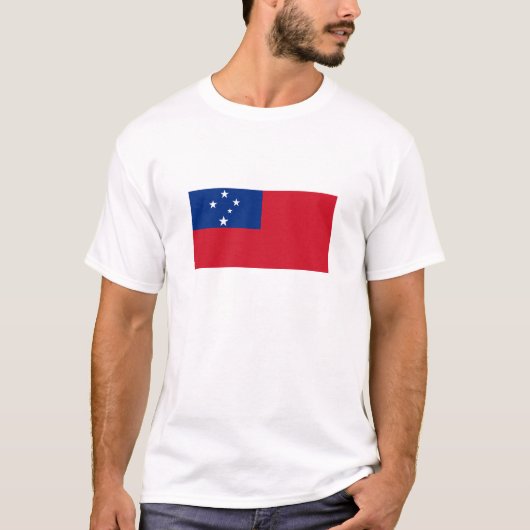 Samoa Flag T-shirt (Voorkant)