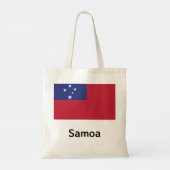 Samoa Flag Tote Bag (Achterkant)