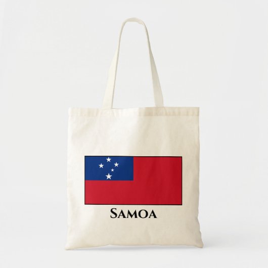 Samoa Flag Tote Bag (Voorkant)