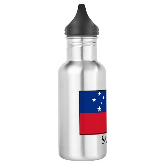 Samoa Flag Waterfles (Links)