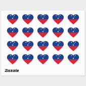 samoa hart sticker (Vel)