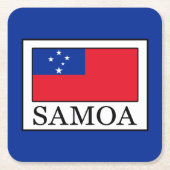 Samoa Kartonnen Onderzetters (Voorkant)