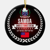 Samoa Keramisch Ornament (Voorkant)