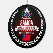Samoa Keramisch Ornament (Links)