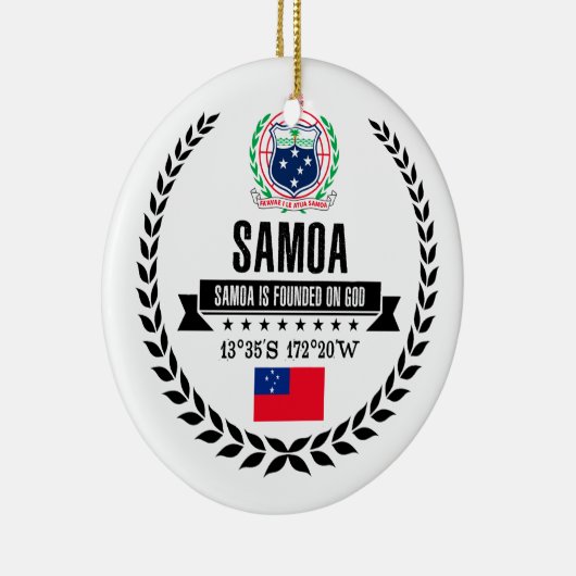 Samoa Keramisch Ornament (Rechts)