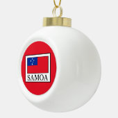Samoa Keramische Bal Ornament (Rechts)