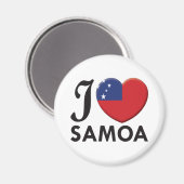 Samoa Liefde Magneet (Voorkant / Achterkant)