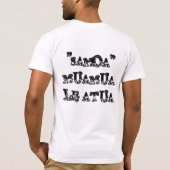 SAMOA MUAMUA LE ATUA T SHIRT (Achterkant)