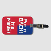 Samoa National Flag Funny Patriotic Bagagelabel (Voorkant (horizontaal))