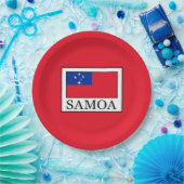 Samoa Papieren Bordje (Feest)
