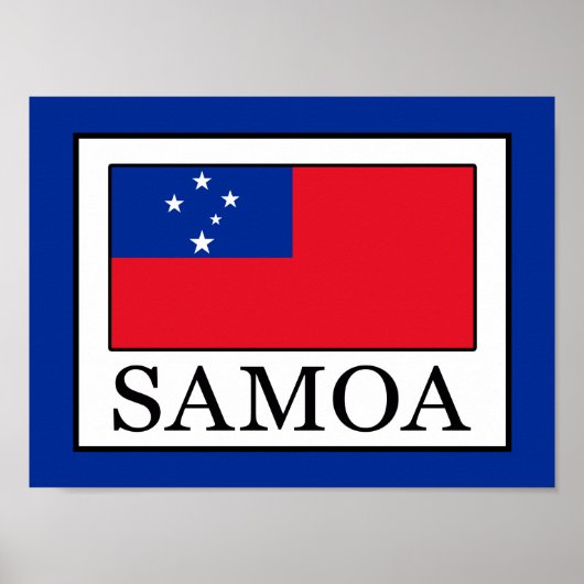 Samoa Poster (Voorkant)