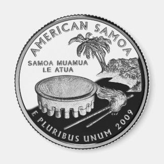 Samoa Quarter Koelkast Magnet