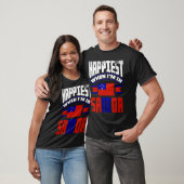 Samoa Samoaan Samoa Vlag Gelukkigst Als Ik In Sama T-shirt (Unisex)