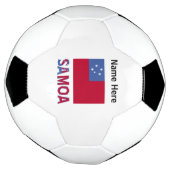 Samoa Samoaanse Vlag Persoonlijk Voetbal (Gedraaid)