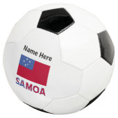 Samoa Samoaanse Vlag Persoonlijk Voetbal (Drie kwart)