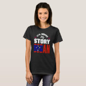 Samoa Samoan Samoa Flag Its Where My Story Began T-shirt (Voorkant volledig)