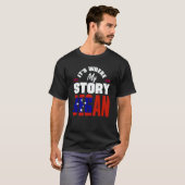 Samoa Samoan Samoa Flag Its Where My Story Began T-shirt (Voorkant volledig)