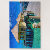 Samoa strand scène legpuzzel (Verticaal)