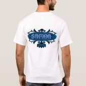Samoa Surf Ava (blauw) T-shirt (Achterkant)