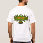 Samoa Surf Ava (groen/goud) T-shirt (Achterkant)
