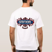 Samoa Surf Ava (rood/blauw) T-shirt (Achterkant)