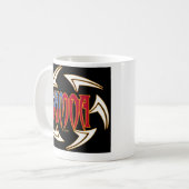 Samoa Tribal Black Koffiemok (Voorkant links)