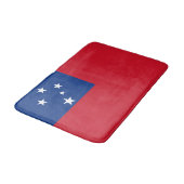 Samoa Vlag Badmat (Gekanteld)