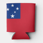 Samoa Vlag Blikjeskoeler (Voorkant)