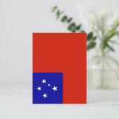 Samoa-vlag Briefkaart (Staand voorkant)