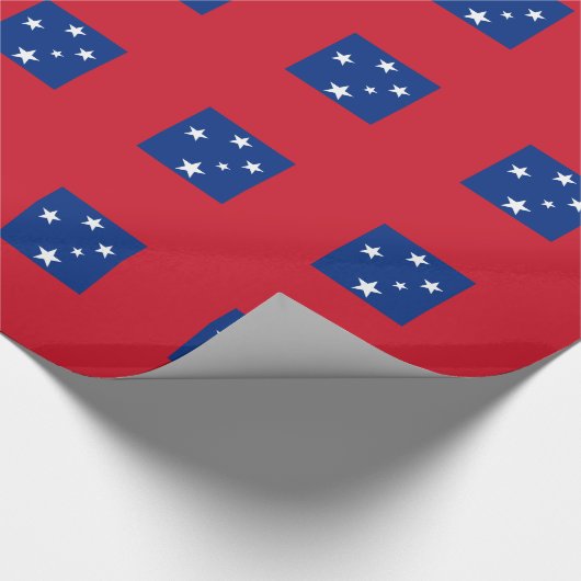Samoa Vlag Cadeaupapier (Hoek)