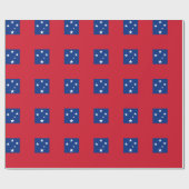Samoa Vlag Cadeaupapier (Vlak)