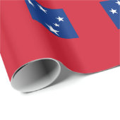 Samoa Vlag Cadeaupapier (Rol Hoek)