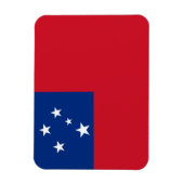 Samoa Vlag Magneet (Verticaal)