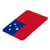 Samoa Vlag Magneet (Linkerzijde)