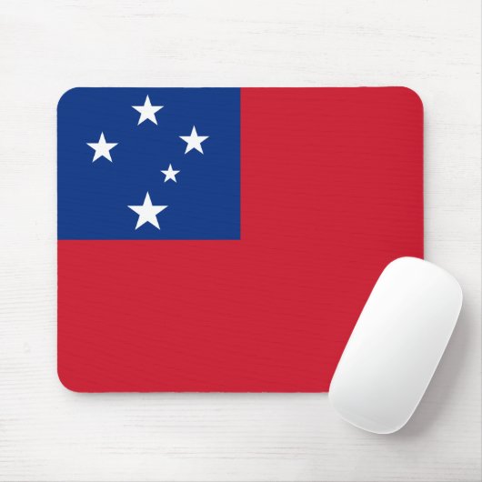 Samoa Vlag Muismat (Met muis)