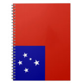 Samoa-vlag Notitieboek (Voorkant)