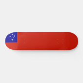 Samoa-vlag Persoonlijk Skateboard (Horizontaal)