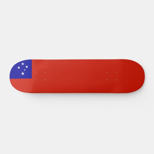 Samoa-vlag Persoonlijk Skateboard (Horizontaal)