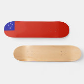 Samoa-vlag Persoonlijk Skateboard (Horizontaal)