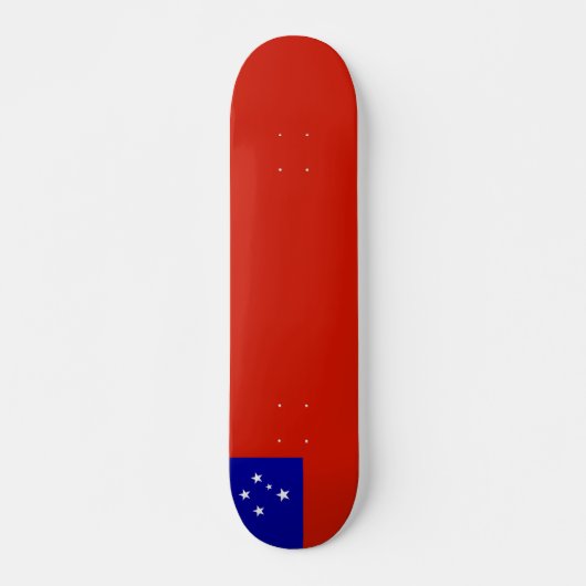 Samoa-vlag Persoonlijk Skateboard (Voorkant)