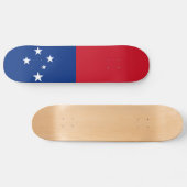 Samoa Vlag Persoonlijk Skateboard (Horizontaal)