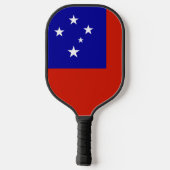 Samoa-vlag Pickleball Paddle (Achterkant)