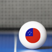 Samoa-vlag Pingpongbal (Net)