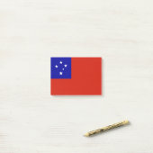 Samoa-vlag Post-it® Notes (Op bureau)