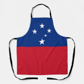 Samoa Vlag Schort (Voorkant)