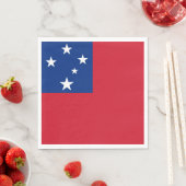 Samoa Vlag Servet (Insitu)