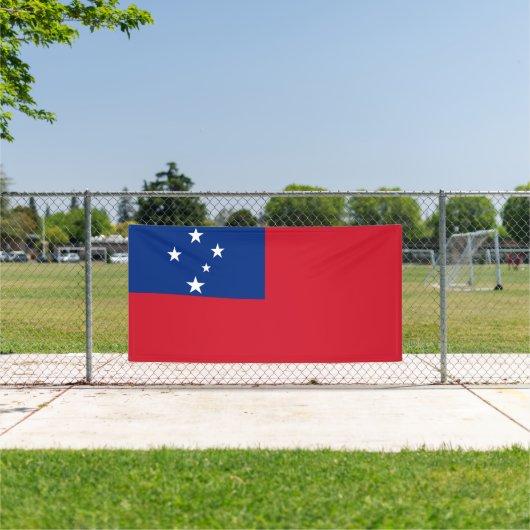 Samoa Vlag Spandoek (Insitu)