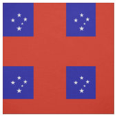 Samoa-vlag Stof (Swatch)